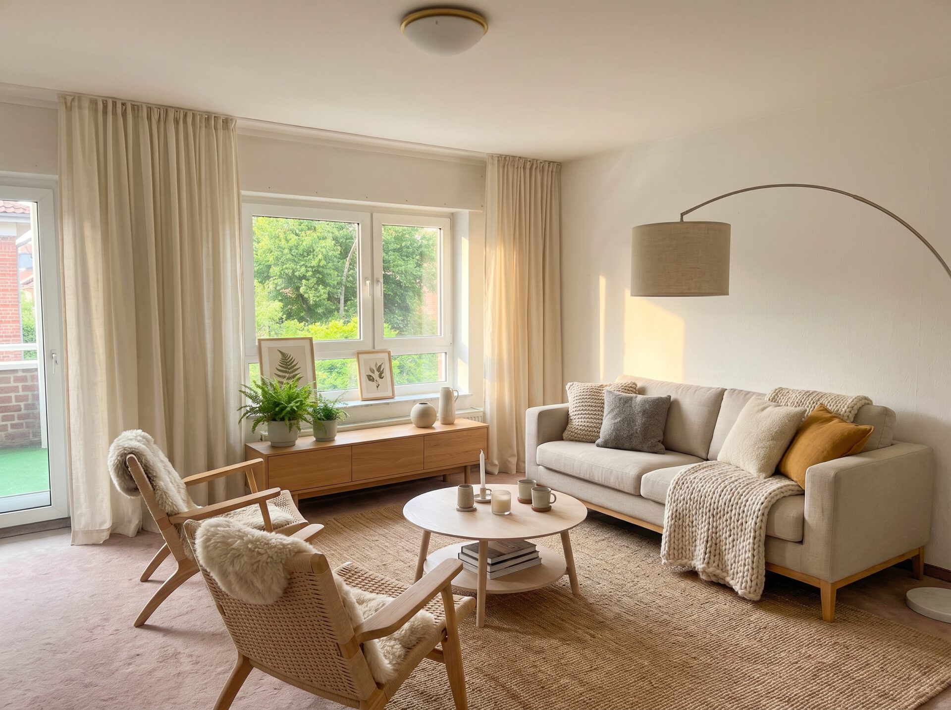 Wohnzimmer Visualisierung