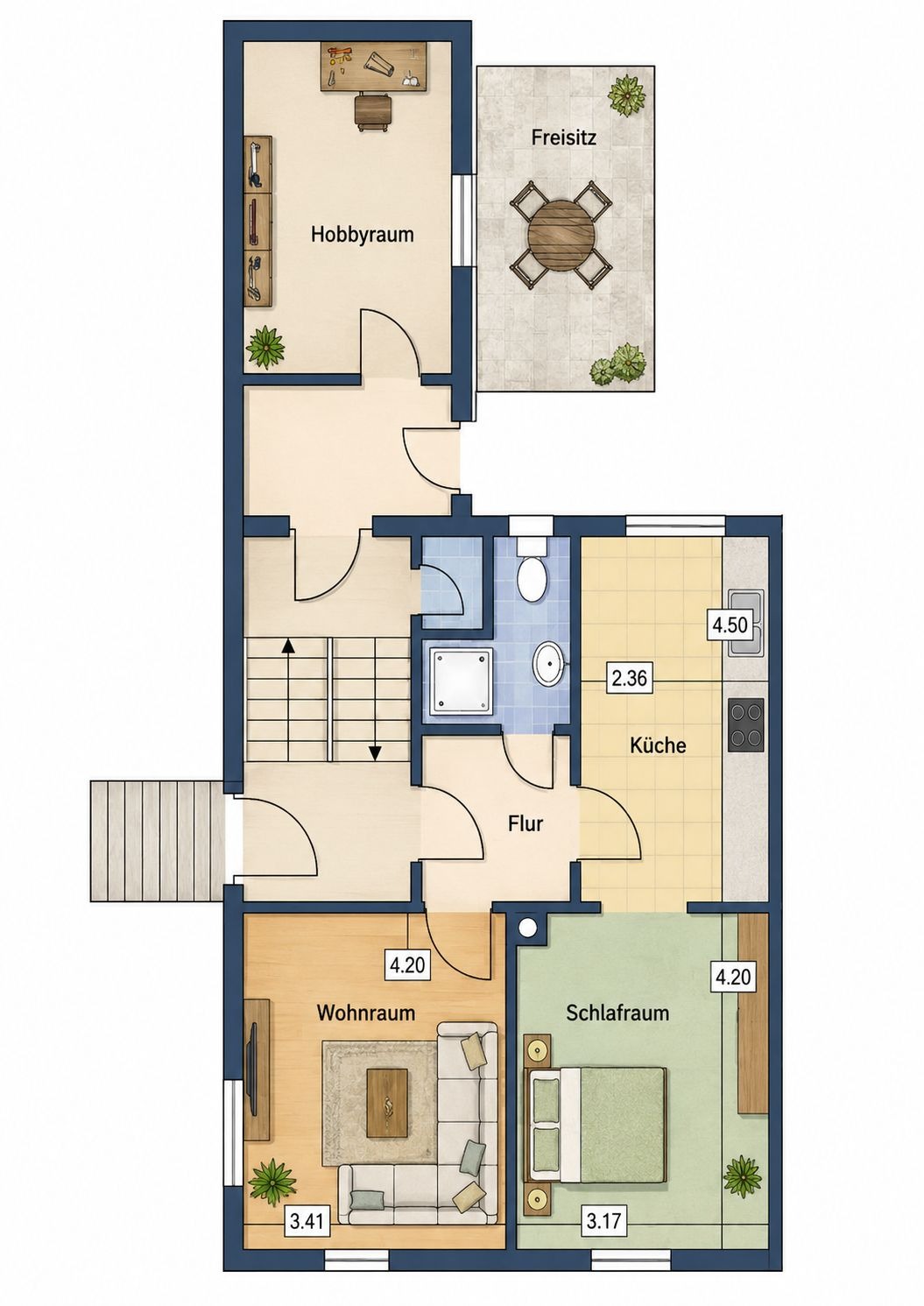 Grundriss EG