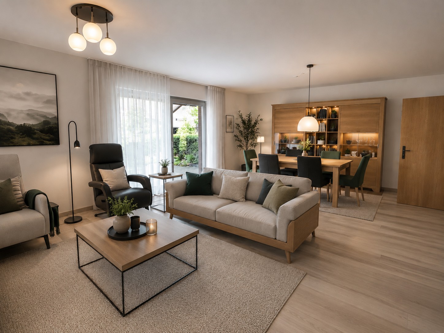 Wohnzimmer Einrichtungsbeispiel