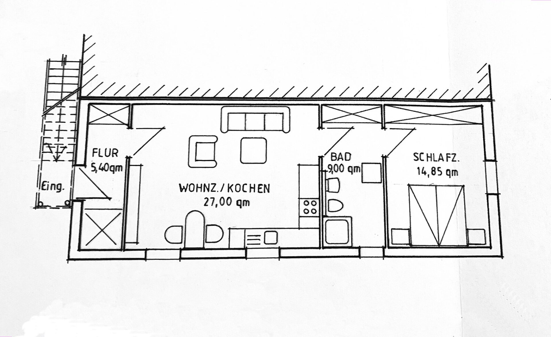 Grundriss Mietwohnungen